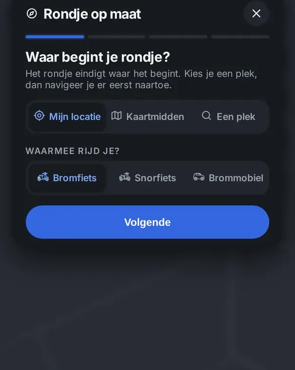 Rondje op maat samenstellen